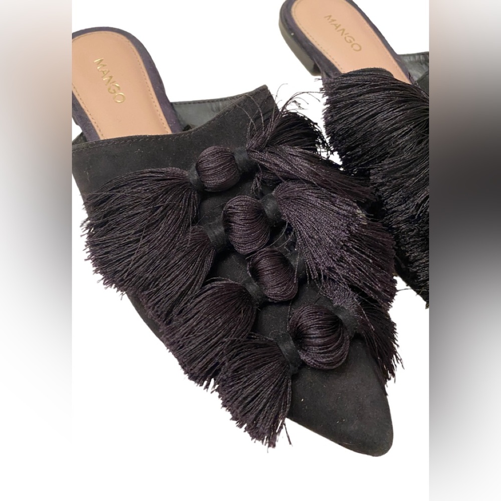 Mango Flat Pointed Toe Tassel - Picture 3 of 8